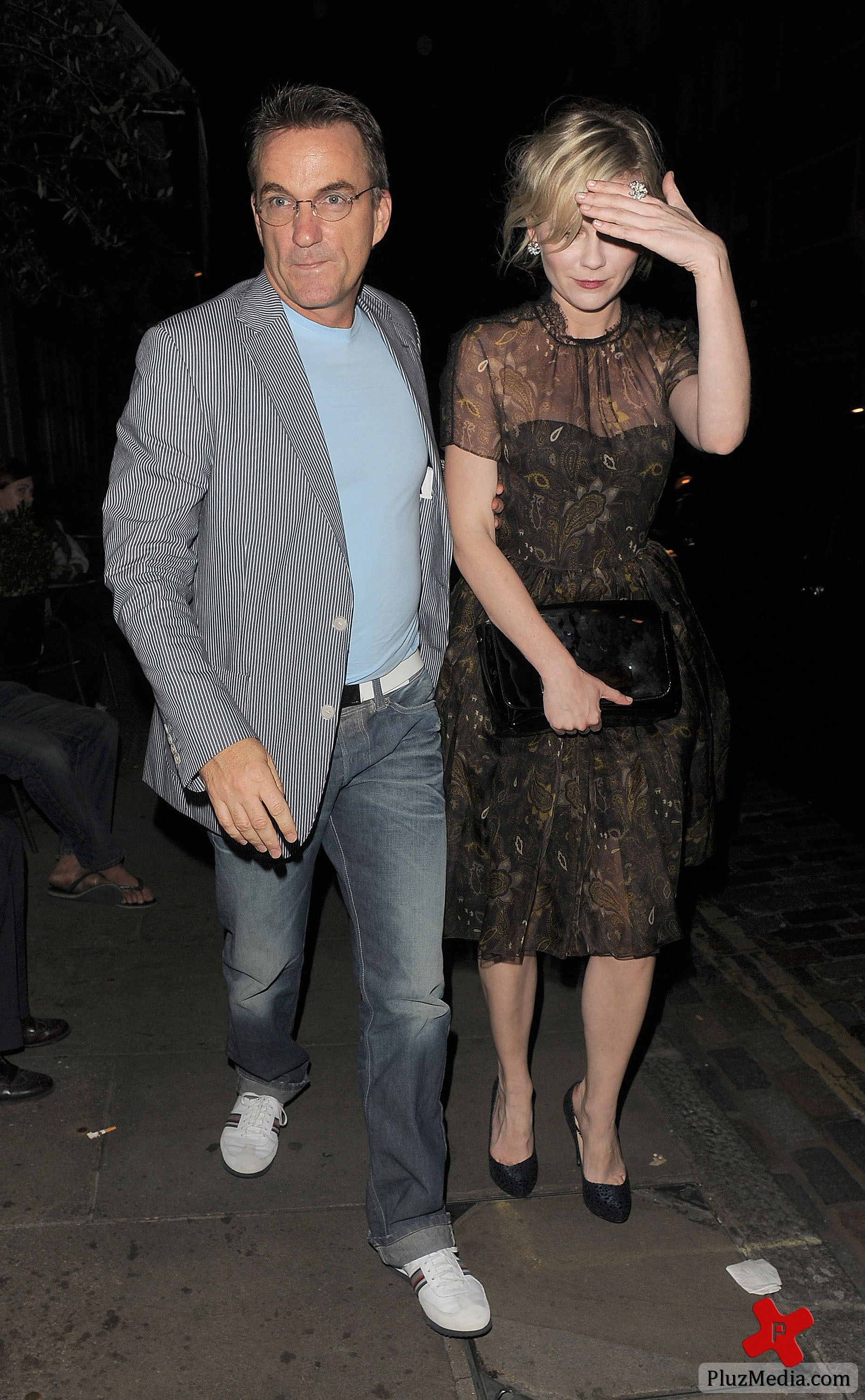 Kirsten Dunst appears rather worse for wear with a male companion | Picture 89010